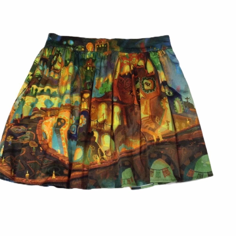 Hot Topic Book Of Life Skater Mini Skirt Size Medium